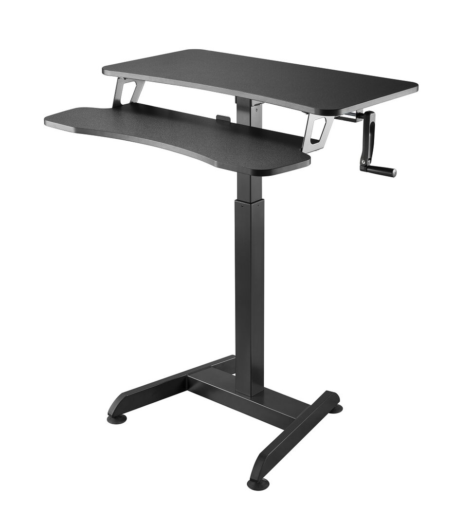 Updesk High Handkurbel Aktivmöbel Onlineshop - Sitz-Steh-Schreibtisch Schreibtischerhöhung | für 